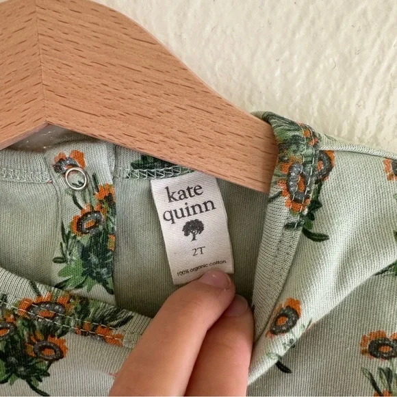 Kate Quinn Floral Ruffle Onesie C016 - Picture 2 of 4